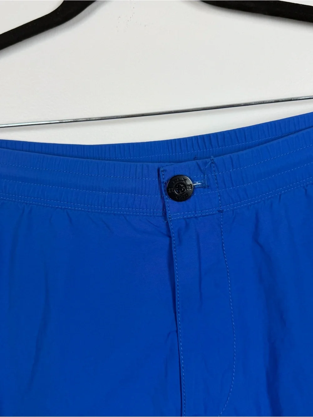 Ralph Lauren RLX Royal Blue Performance Nylon Cotton Cargo Shorts Mens Medium